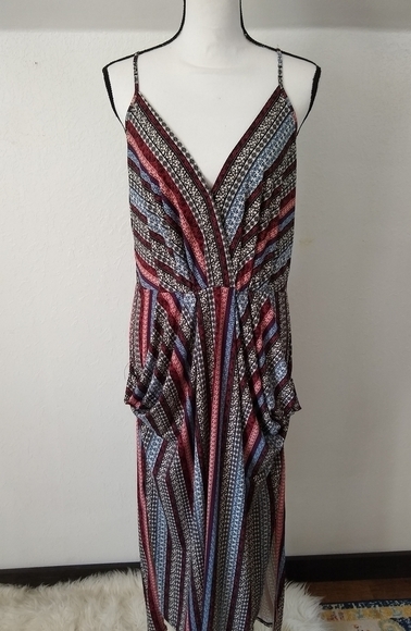 BCBGENERATION bohemian Maxi Dress Womens size M - Picture 4 of 15